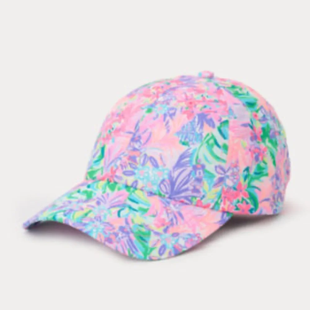 NWT Lilly Pulitzer Run Around Hat Multi Disney Dreamin Print OS - Picture 1 of 1